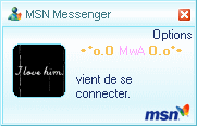 mWa...ViEnS De sE cOnNeCtéé! !!! !!! !